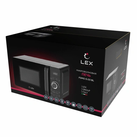 картинка Отдельностоящая микроволновая печь LEX FSMO D.03 BL от магазина SEFI