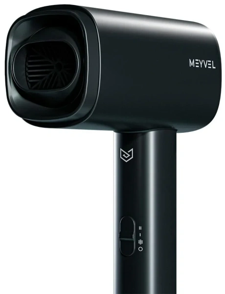 картинка Фен для волос Meyvel MF8-1600 Черный (Black) от магазина SEFI