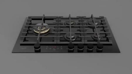 картинка Газовая варочная панель Fulgor Milano FCLH 755 G T WK BK от магазина SEFI