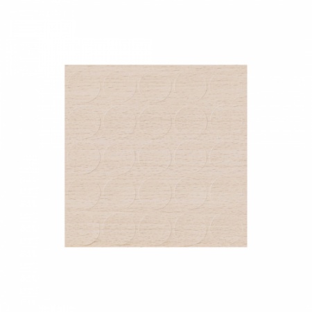 картинка Заглушка самоприлипающая к эксцентрику берёза натуральная (20224) FOLMAG (лист-28шт.) от магазина SEFI