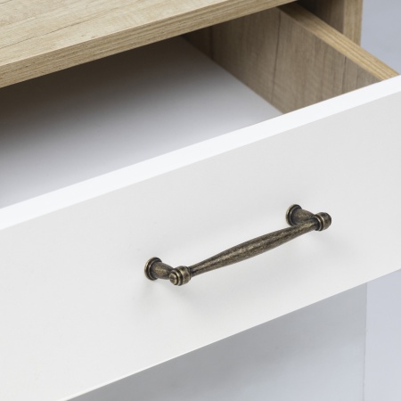 картинка Ручка меб. скоба мет. WIZANTIA 128 старое золото, AKS от магазина SEFI