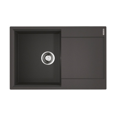 картинка Мойка Omoikiri Daisen 78-BL Artgranit/черный от магазина SEFI