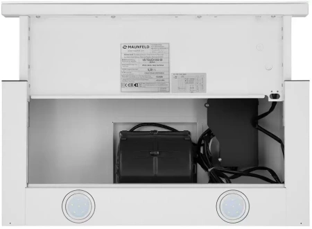 картинка Встраиваемая вытяжка Maunfeld VS Touch 850 60 White от магазина SEFI