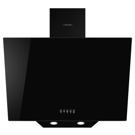 картинка Наклонная вытяжка HiSTORY CAG65B 1FBK черный кристалл от магазина SEFI