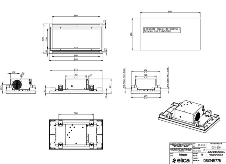картинка Вытяжка ELICA CLOUD SEVEN IX/F/90 от магазина SEFI
