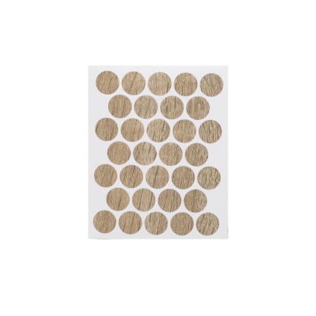 картинка Заглушка самоприлипающая к эксцентрику дуб сонома (PC 2138) (1л=32шт) Pacific от магазина SEFI