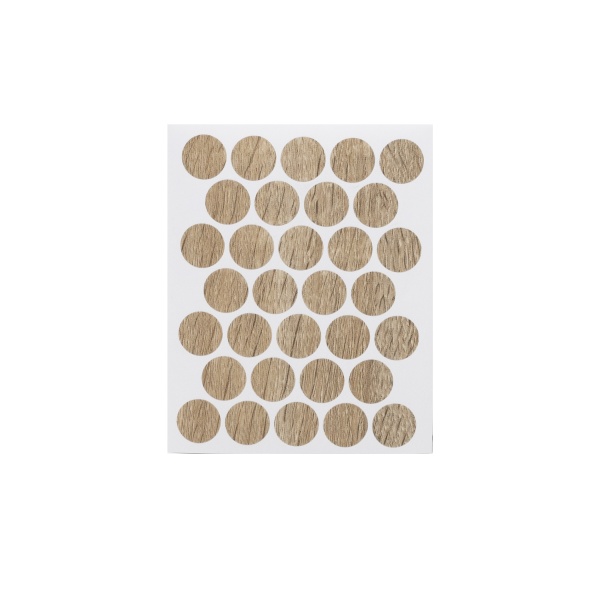 картинка Заглушка самоприлипающая к эксцентрику дуб сонома (PC 2138) (1л=32шт) Pacific от магазина SEFI