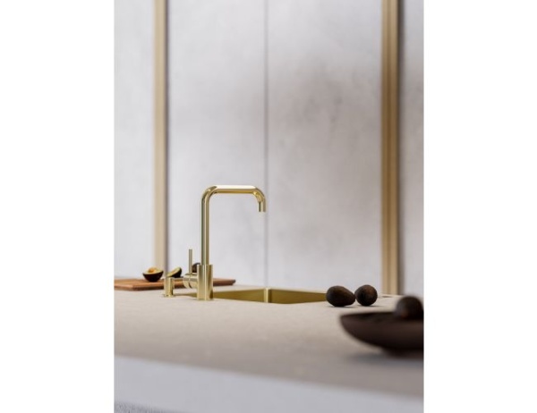 картинка Смеситель для мойки ALVEUS OZ MONARCH GOLD new от магазина SEFI