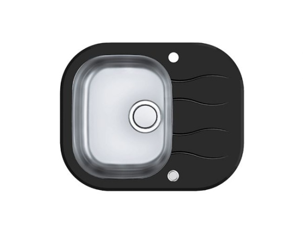 картинка Мойка WAVE UP 10 белый 620X5001X, в компл.с сиф.1123351 от магазина SEFI