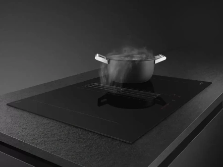 картинка Варочная панель с встроенной вытяжкой Smeg HOBD472D от магазина SEFI
