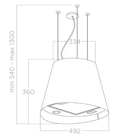 картинка Вытяжка ELICA JUNO URBAN CAST IRON/F/50 от магазина SEFI