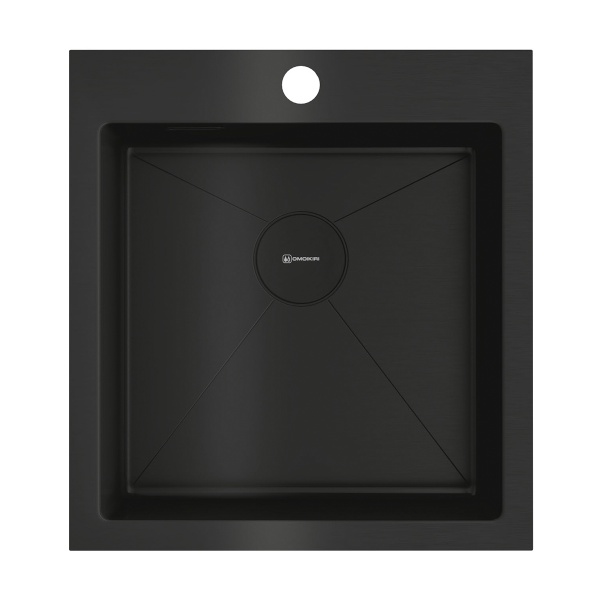 картинка Мойка Omoikiri Akisame 46-GB нерж. сталь/графит от магазина SEFI