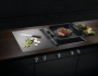 картинка Индукционная варочная панель с вытяжкой KMI 9850.0 SR черный вельвет Куперсбуш / Kuppersbusch от магазина SEFI