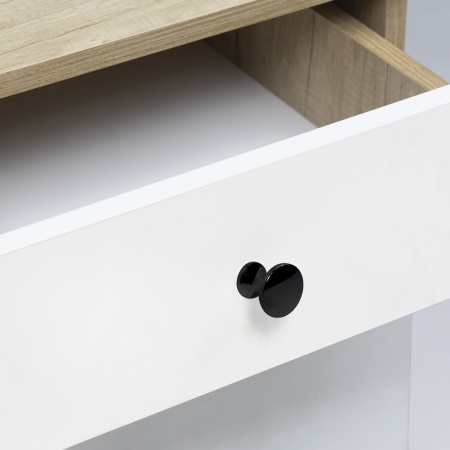 картинка Ручка меб. кнопка мет. TERNI черный хром, AKS от магазина SEFI