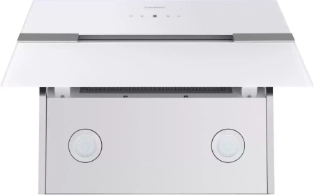 картинка Вытяжка MAUNFELD Mersey 60 белый\вставка сатин от магазина SEFI