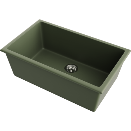 картинка Мойка Omoikiri Okinoshima 76-U/I-OL Natceramic/olive от магазина SEFI