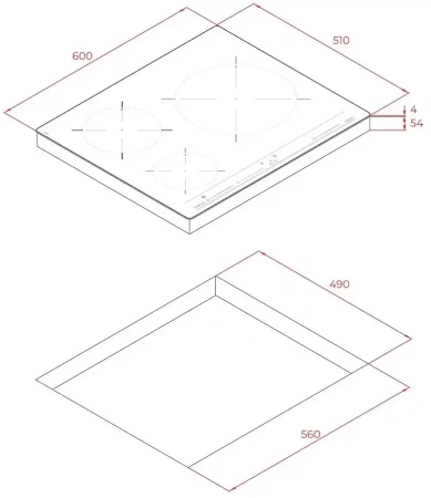 картинка Индукционная варочная панель Teka IBC 63010 MSS BLACK от магазина SEFI