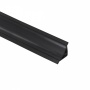 картинка Плинтус ПВХ узкий к столешнику 494 чёрный глянец (202) THERMOPLAST (1шт=3м.п.) от магазина SEFI