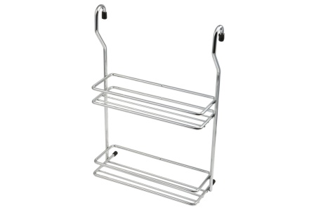 картинка Корзина на трубу d16 двойная малая CWJ116B хром AKS от магазина SEFI