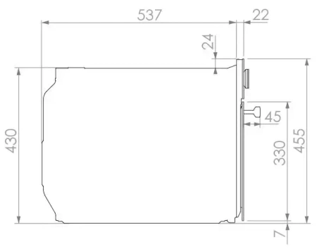 картинка Духовой шкаф с паром Pando PHTV-942 от магазина SEFI
