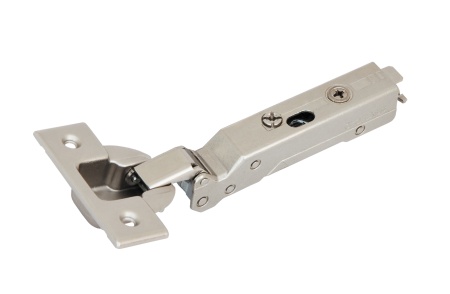 картинка Петля Tiomos -30/120°, накладная, без демпфера, на саморез, 45/9,5 от магазина SEFI