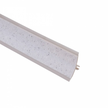 картинка Плинтус ПВХ к столешнику LР камень марианский белый (190) EL-MECH-PLAST (1шт=3м.п.) от магазина SEFI