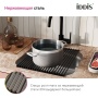 картинка Ролл-мат, нерж. сталь, чёрный, 353*420, Китчен Лайн (Kitchen Line), IDDIS, ROL35BLi59 от магазина SEFI
