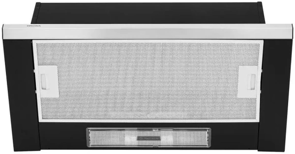 картинка Вытяжка Krona Kamilla slim 600 black/inox (2 мотора) от магазина SEFI