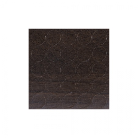 картинка Заглушка самоприлипающая к конфирматам орех тёмный (14348) FOLMAG (лист-25шт.) от магазина SEFI