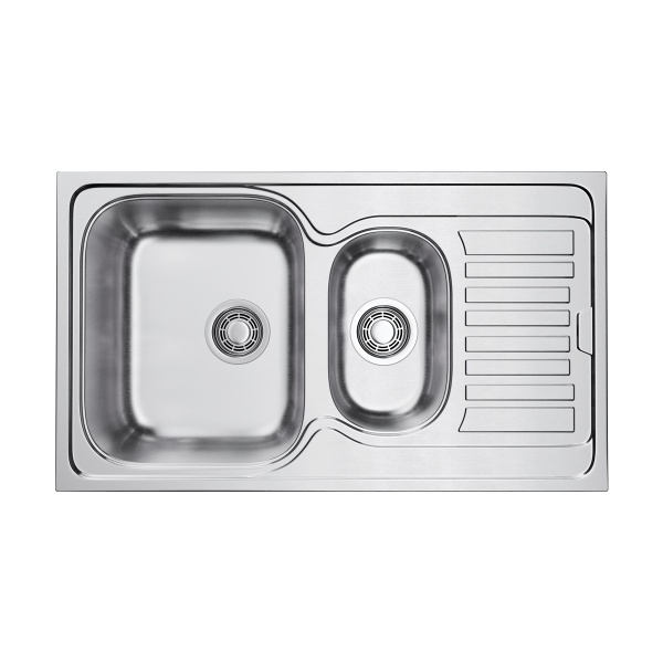 картинка Мойка Omoikiri Kashiogawa 86-2-IN нерж. сталь/нержавеющая сталь от магазина SEFI