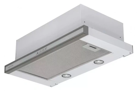 картинка Встраиваемая вытяжка KRONA Kamilla sensor 600 white glass (2 мотора) от магазина SEFI