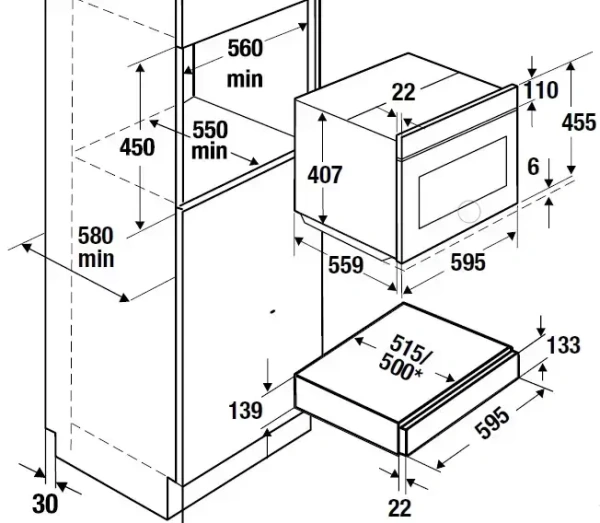 картинка Подогреватель посуды Kuppersbusch CSW 6800.0 S5 Black Velvet от магазина SEFI