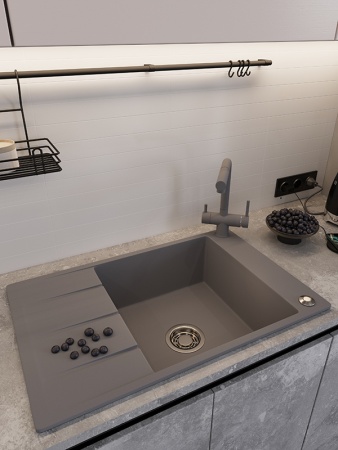 картинка Мойка EMAR 1780.Q, цвет Алмаз от магазина SEFI