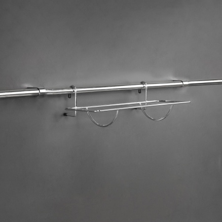 картинка Корзина на трубу d16 для бумаги малая, CWJ115B хром AKS от магазина SEFI