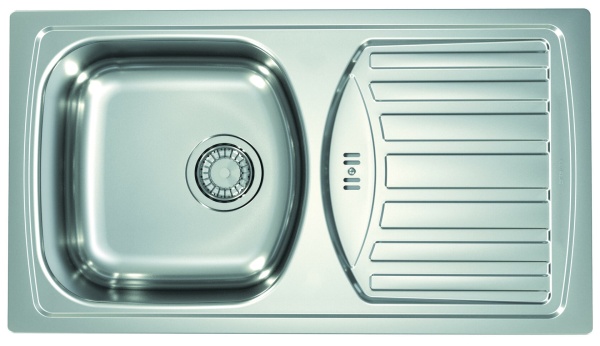 картинка Мойка Alveus BASIC 150 NAT-90 NEW 780x435 в комплекте с сифоном 1130543 от магазина SEFI