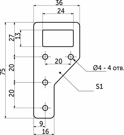 картинка Подвес ПКМ-01 (уп/100шт) AKS от магазина SEFI