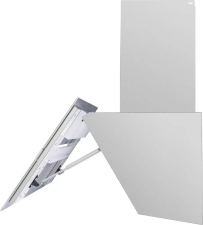 картинка Вытяжка MAUNFELD Mersey 60 белый\вставка сатин от магазина SEFI