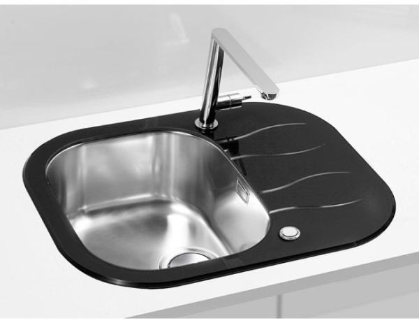 картинка Мойка WAVE UP 10 белый 620X5001X, в компл.с сиф.1123351 от магазина SEFI