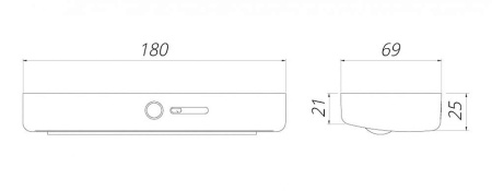 картинка Светодиодный светильник VISTA IFR пластик/свет теплый от магазина SEFI