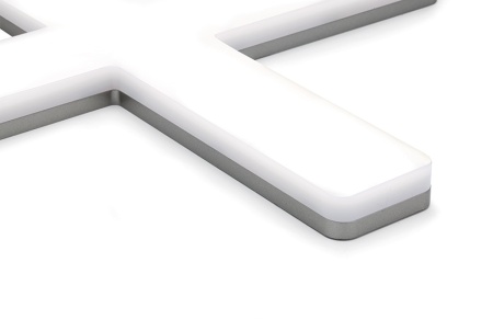 картинка Светильник светодиодный X-Sing 4F 10Вт, 24В, свет натуральный, кабель сталь, 158х158мм магазин SEFI являющийся официальным дистрибьютором в России  картинка Светильник светодиодный X-Sing 4F 10Вт, 24В, свет натуральный, кабель сталь, 158х158мм от магазина SEFI