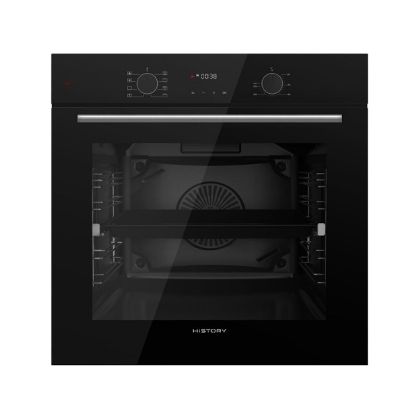 картинка Духовой шкаф HiSTORY OE728B.FBK, черный кристалл от магазина SEFI
