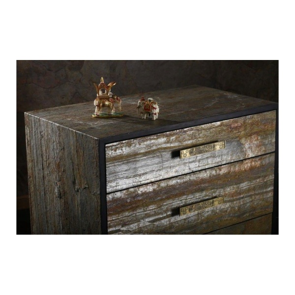 картинка Шпон натурального камня Platinium Black (Hong Kong) от магазина SEFI