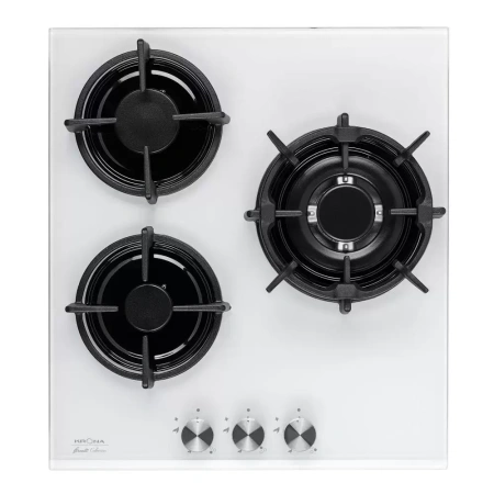 картинка Газовая варочная панель KRONA FIERO 45 WH от магазина SEFI