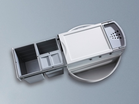 картинка Система вращающаяся выдвижная Rondo-Comfort 1x20л, 2x10л, 1х12,5л от магазина SEFI