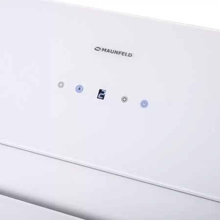 картинка Вытяжка MAUNFELD Mersey 90 белый\вставка сатин от магазина SEFI