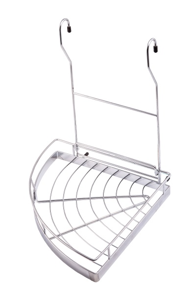 картинка Корзина на трубу d16 угловая одинарная CWJ101 облегченная хром AKS LIGHT от магазина SEFI