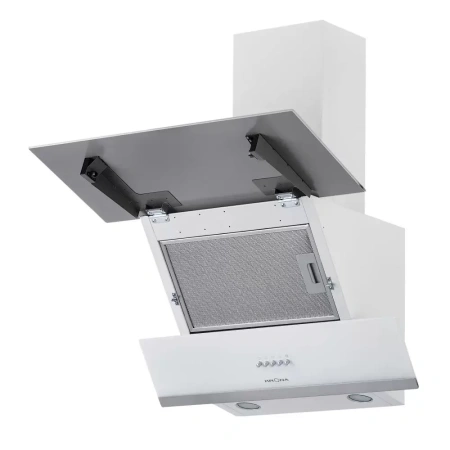 картинка Вытяжка KRONA IRIDA 600 white push button от магазина SEFI