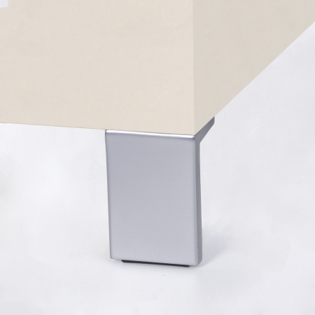 картинка Опора меб. мет. WALL h120 матовый хром AKS от магазина SEFI