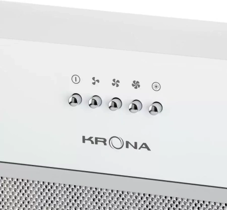 картинка Вытяжка Krona AMBRA 600 white PB от магазина SEFI