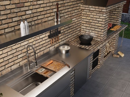 картинка Мойка EMB-111, цвет сатин от магазина SEFI